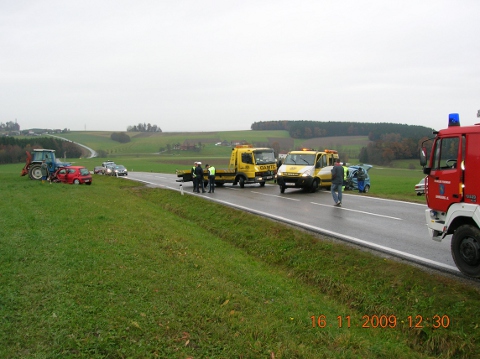 Verkehrsunfall Kematingerberg / Schauberg