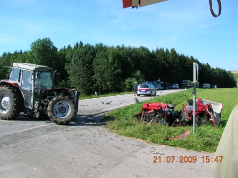 Verkehrsunfall / Schauberg